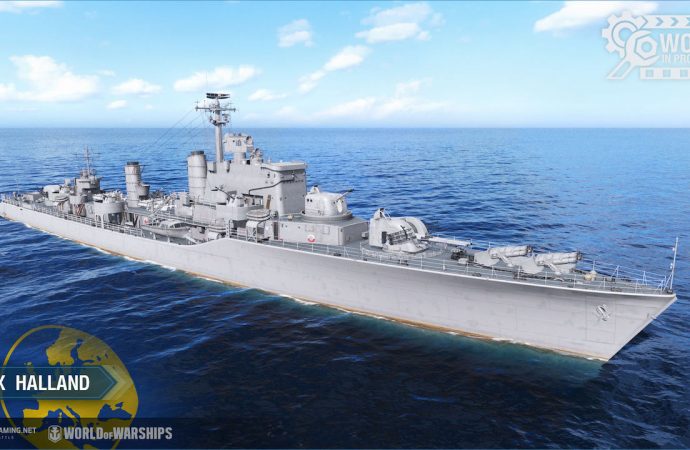 Halland, cacciatorpediniere pan europeo livello 10
