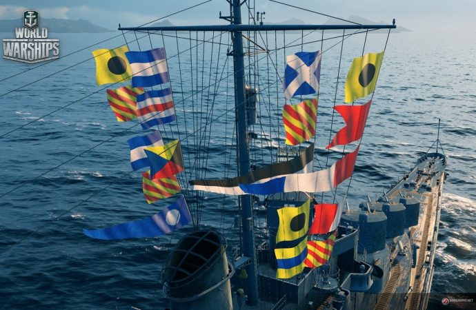 Il significato delle bandiere in WoWs