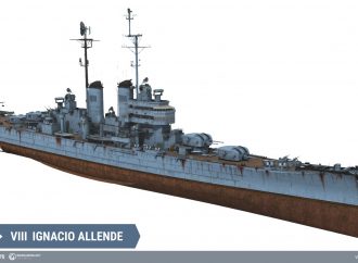 Incrociatore panamericano tier VIII Ignacio Allende – test