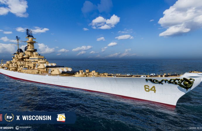 Con l’aggiornamento 13.3 arriva la corazzata Wisconsin